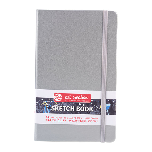 Sketchbook Shiny Silver 5.1x8.3in