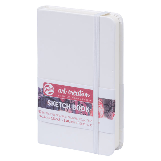 Sketchbook White Cover 3.5x5.5in