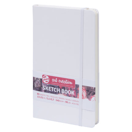 Sketchbook White Cover 5.1x8.3in