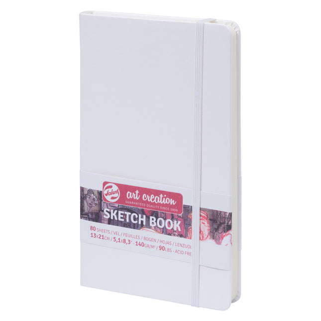 Sketchbook White Cover 5.1x8.3in