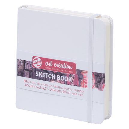 Sketchbook White Cover 4.7x4.7in