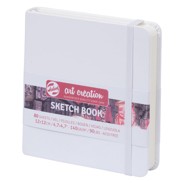 Sketchbook White Cover 4.7x4.7in