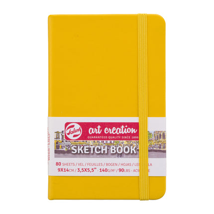 Sketchbook Yellow Cover 3.5x5.5in