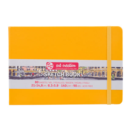 Sketchbook Yellow Cover 8.3x5.8in