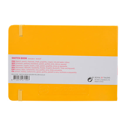 Sketchbook Yellow Cover 8.3x5.8in