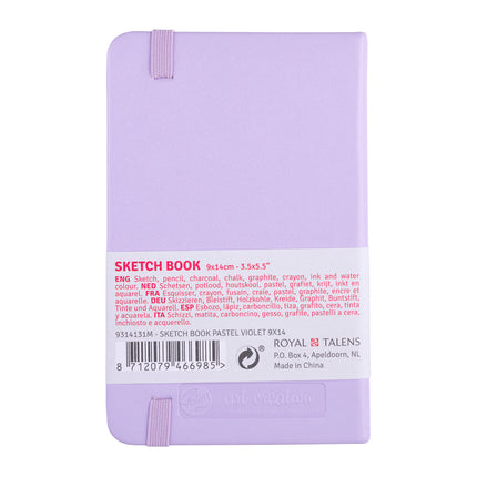 Sketchbook P Violet Cover 3.5x5.5
