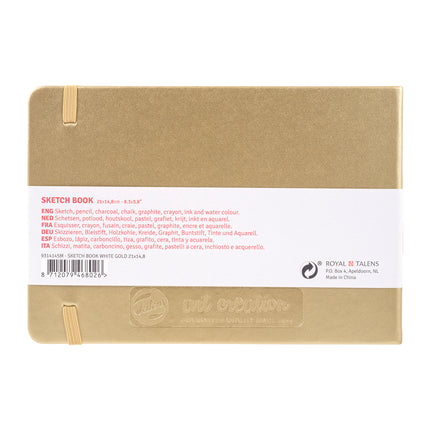 Sketchbook White Gold 8.3x5.8in