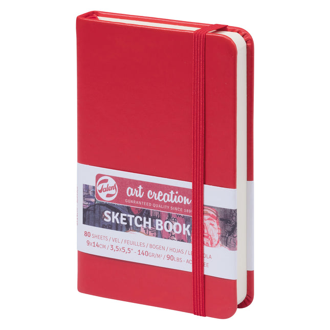 Sketchbook Red Cover 3.5x5.5in