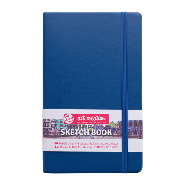 Sketchbook Navy Blue Cover 5.1x8.3