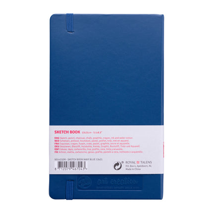 Sketchbook Navy Blue Cover 5.1x8.3