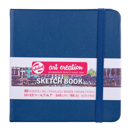 Sketchbook Navy Blue Cover 4.7x4.7