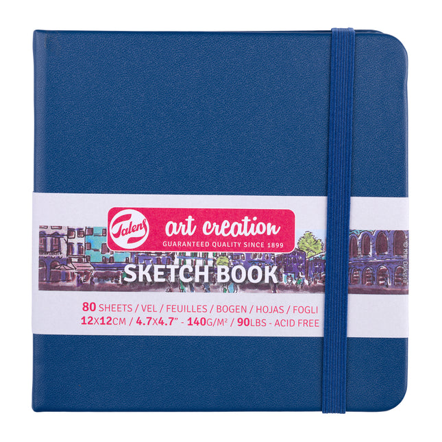 Sketchbook Navy Blue Cover 4.7x4.7