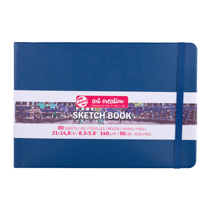Sketchbook Navy Blue Cover 8.3x5.8