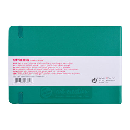 Sketchbook Forest Green 8.3x5.8