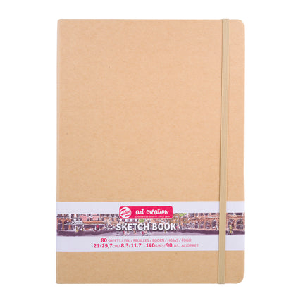 Sketchbook, 80 Sheets, Kraft Cover