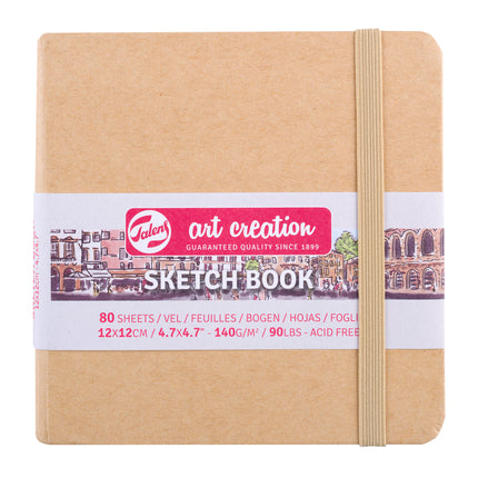 Sketchbook Kraft Cover 4.7x4.7in