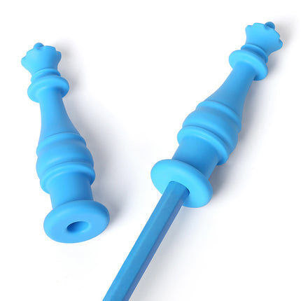 Chess King Silicone Chewable Pencil Topper