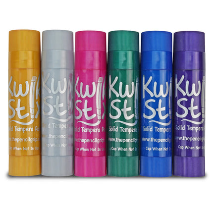 Solid Tempera Paint Stick, Classic, Neon & Metallic Colors