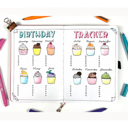 LePen® Pigment Pens, Jewel Colors, Pack of 6