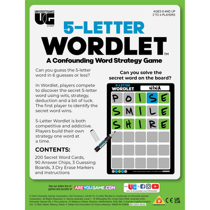 5-Letter Wordlet™ Word Puzzle Game