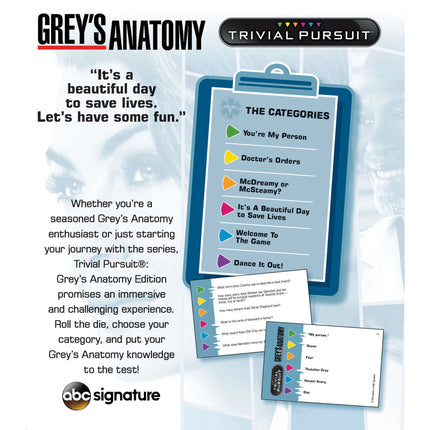 TRIVIAL PURSUIT®: Grey's Anatomy Board Game