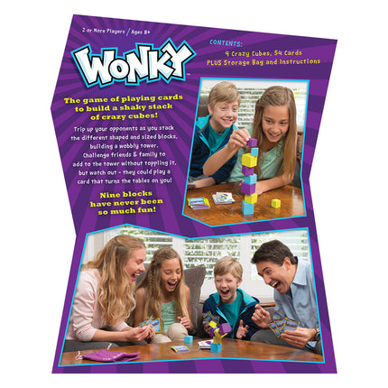 Wonky The Crazy Cubes Card Game