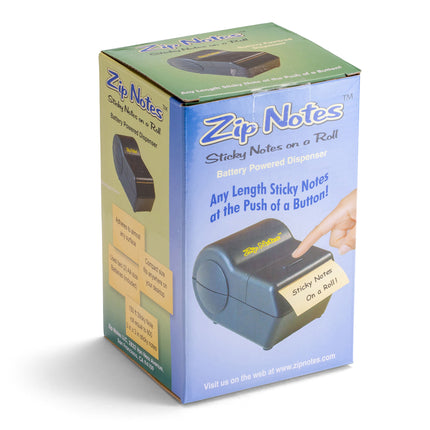 Zip Notes Battery-Operated Administrative Dispenser, Blue