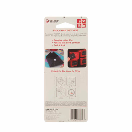 Sticky Back Tape, White, 18" x 3/4"