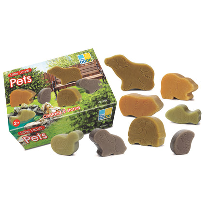 Little Lands – Pets, Set of 8 Stone Figures