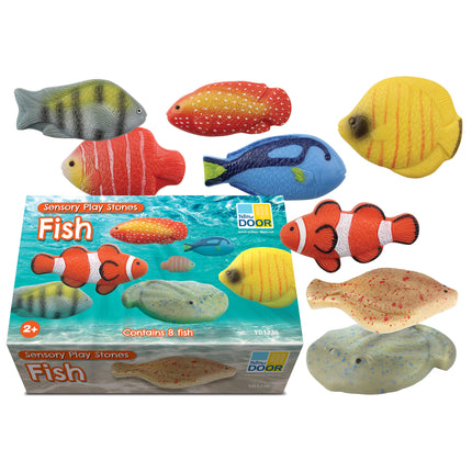 Sensory Play Stones Fish