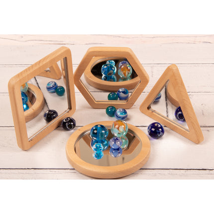 Little Looking Shape Mirrors 4/st