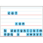 Touch-Stik™ Phonics Tiles & Mat, Fun with Letters Set, 104 Tiles