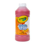 Washable Fingerpaint, Red, 16oz