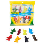 Character Shapes Limited Edition, 8 Ct Crayons Tips