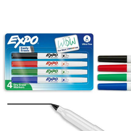 EXPO Dry Erase Fine Point 4ct
