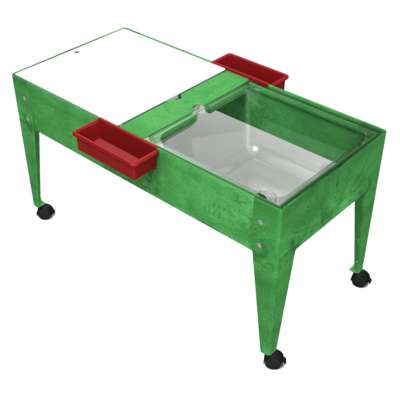 Double Mite Activity Table, Green