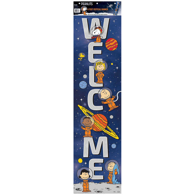 Peanuts Nasa Welcome Banner