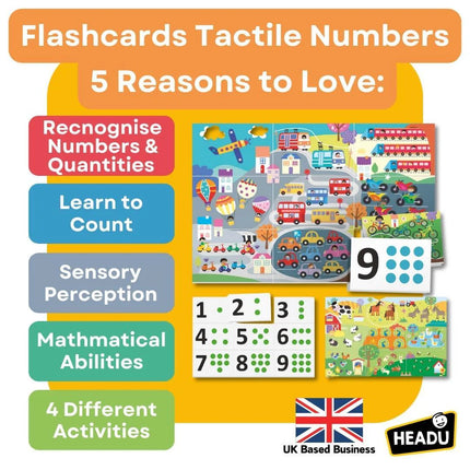 Tactile Numbers Montessori