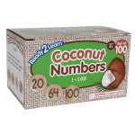 Coconut Numbers Set Of 100 1-100