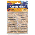 Spring Clothespins 1 3/4 24 Ba