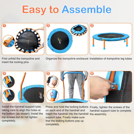 Ativafit 36inch mini Trampoline for kids