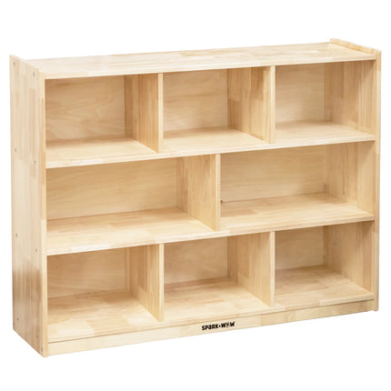 8-Compartment Storage Cabinet
