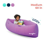 Comfy Hugging Peapod Sensory Pod, 60", Ages 6-12 Up to 3-5'1" Tall, Purple