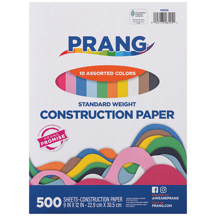 Prang, 10 Assorted Colors, 9x12