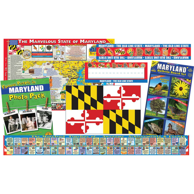 State Decorative Set, Maryland