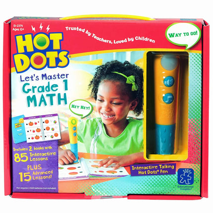 Hot Dots: Let's Master Math 1st Grade