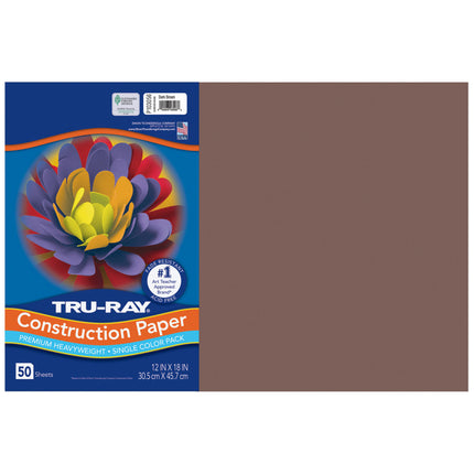 Tru-Ray, Dark Brown, 12x18