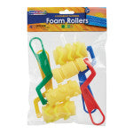Foam Brush Set Zig Zags Waves Dots Stripes