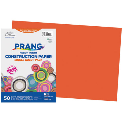 Prang, Orange, 12x18
