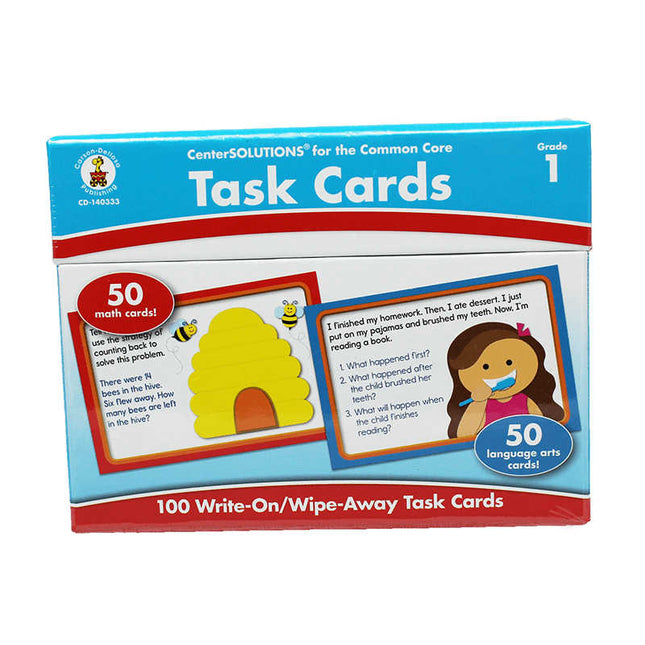 Center Solutions Task Cards Grade 1